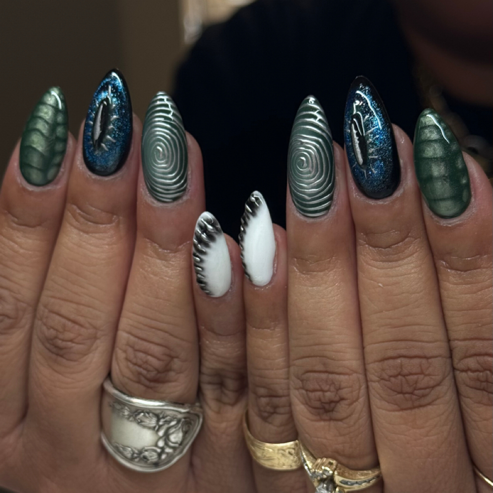 Art Based Mani at The Emerald House in Rogers, AR