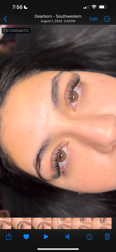 2D Classic Lash Extensions