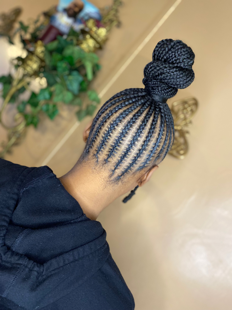 Small Stitch Braid Ponytail