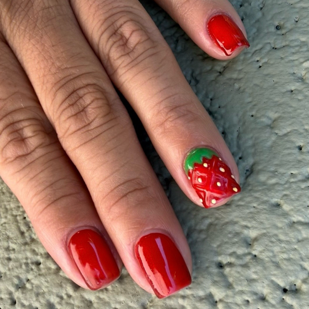 Gel Manicure at W1ck3d Nailz Studio in Durango, CO