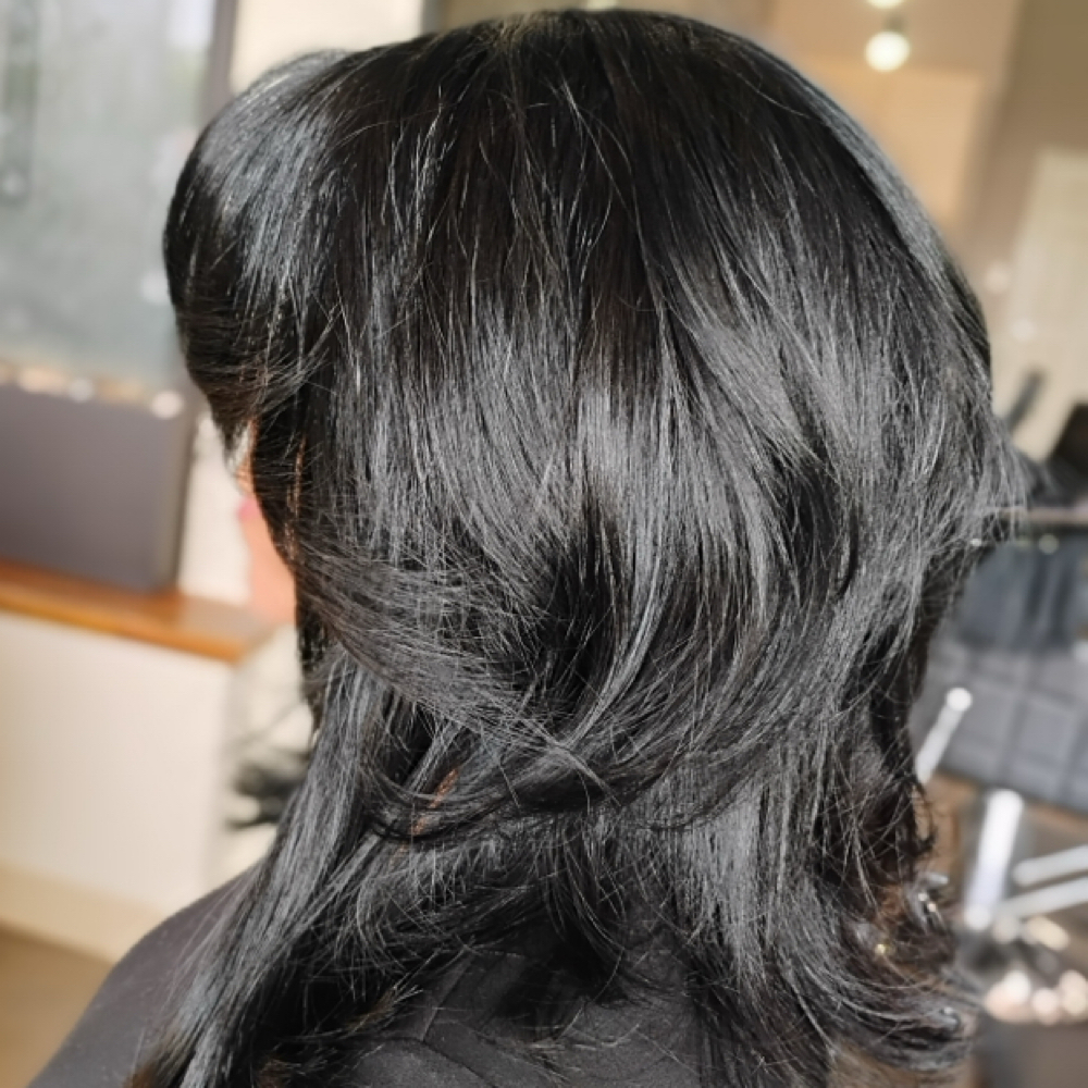 Hair glossing express at Hair by Georgina at Salon Haiku in Shorewood, IL