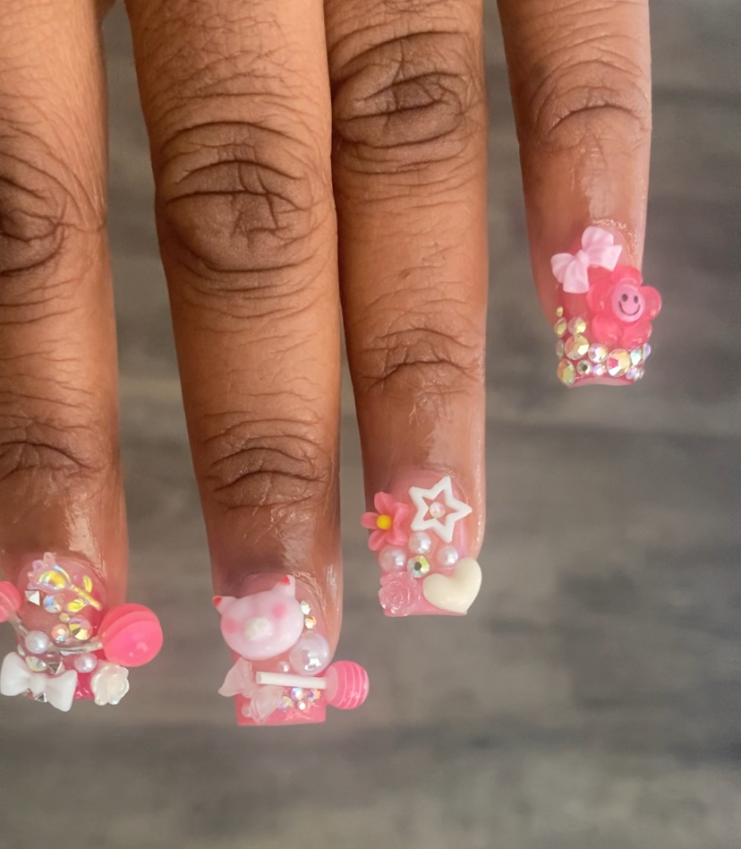 Junk Nails at Nail Haven By JoJo in Shawnee, KS