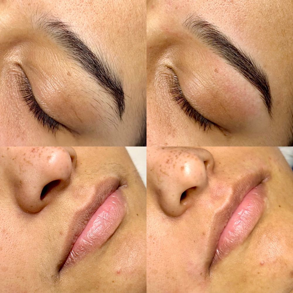 Lip + Brow Wax at Studio Blanc in Richardson, TX