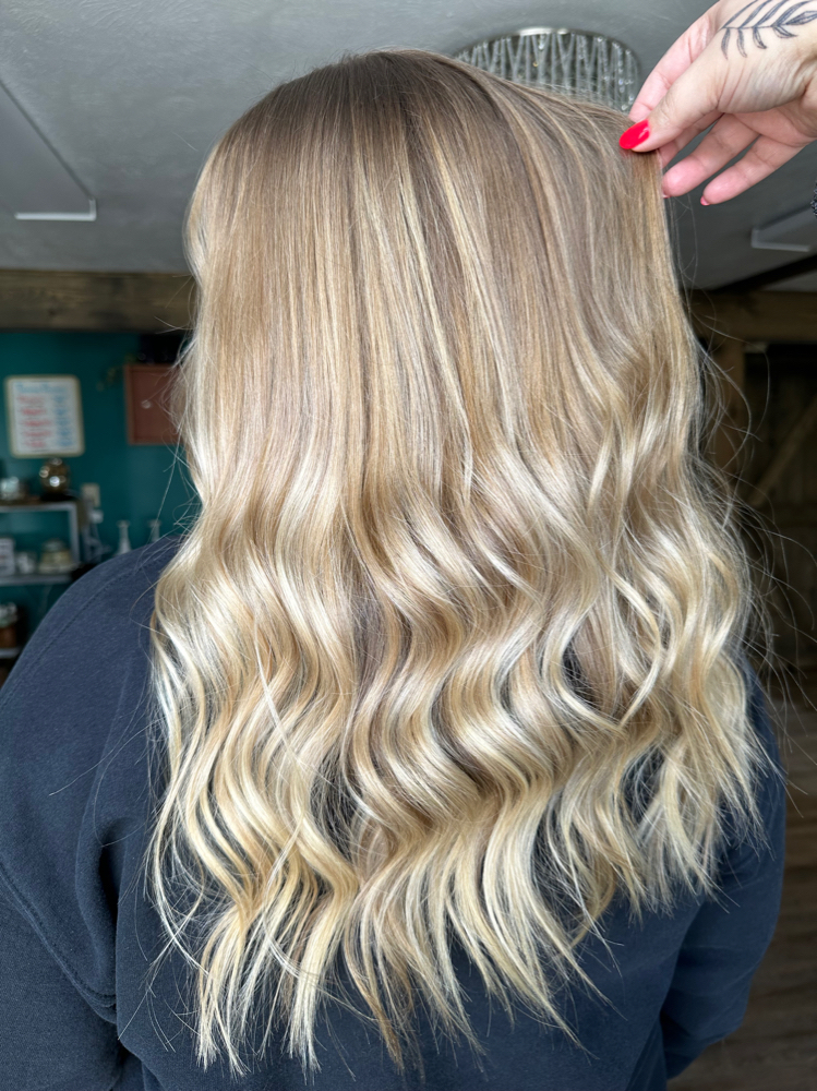 Lived-in Balayage at Styled By Linrae in Attica, OH