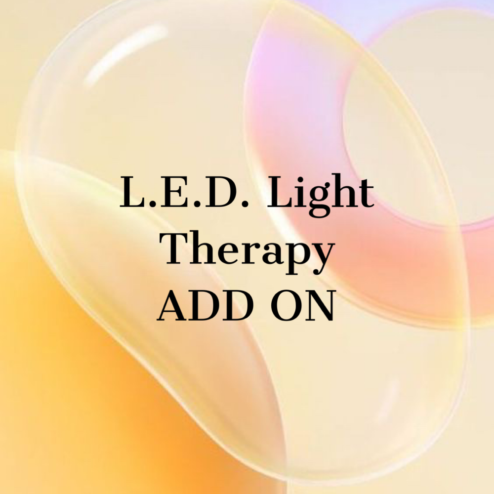 L.E.D. Light Therapy ADD ON