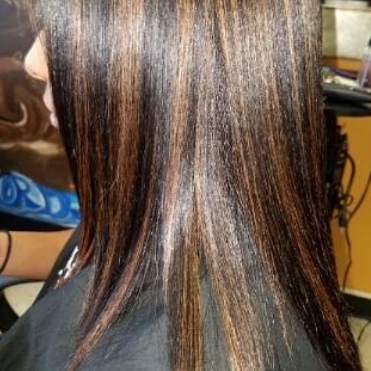 Full Highlight at Color Whipped Hair Studios in Youngstown, OH