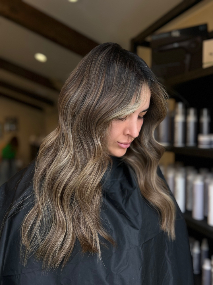 Blonding + Grey Coverage at Hunter Weaver in Clovis, CA