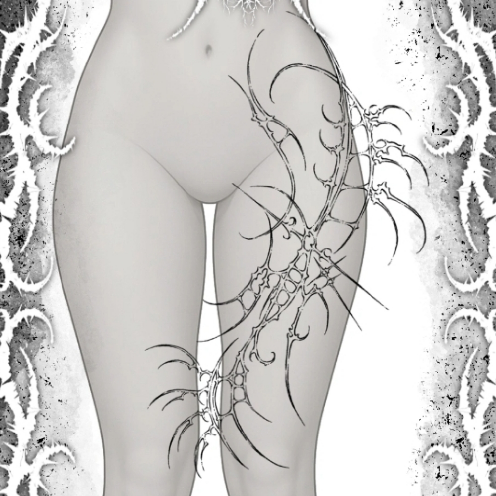 Leg Sigil at Abitatts in Long Beach, CA