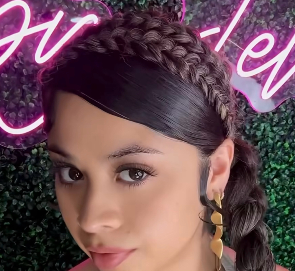SIDE SWOOP BUTTERFLY BRAID