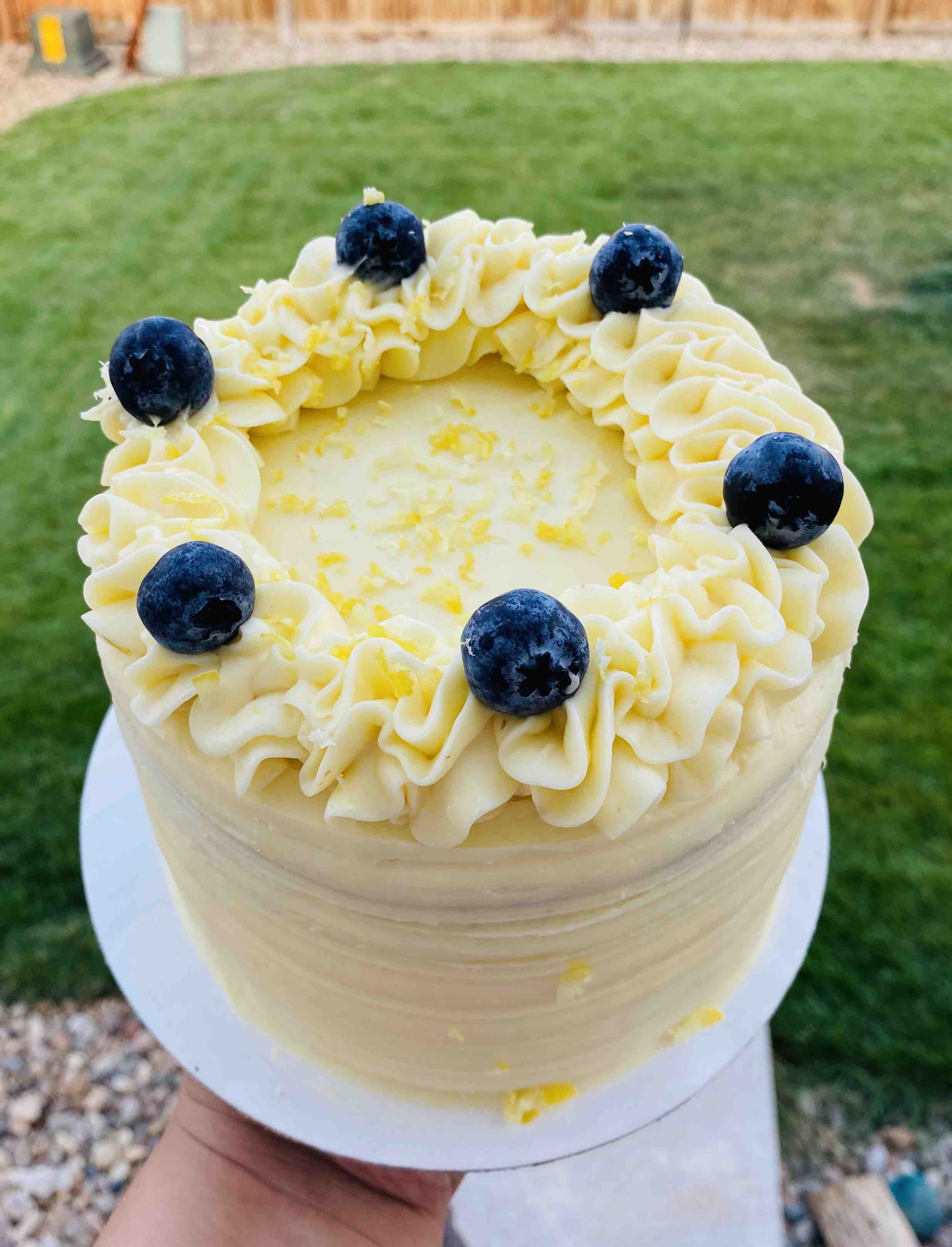 6” Lemon Blueberry at Sweeter than Honey in Dacono, CO