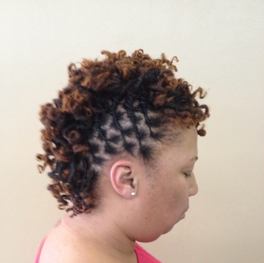 Updo Loc Style