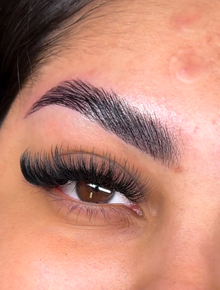 Brow Lamination + Hybrid Tint + Wax
