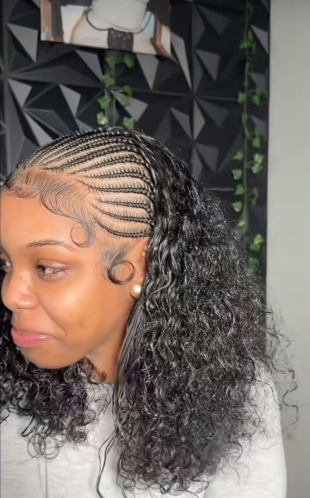 Half head baddie 🩷