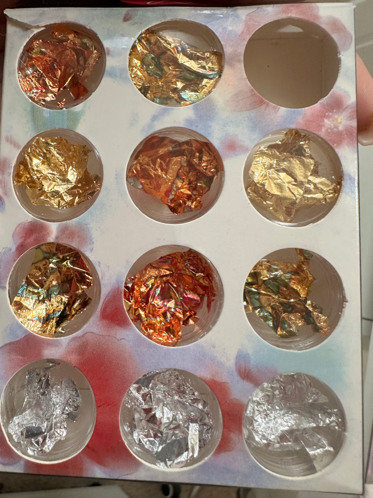 Gold/silver Flakes