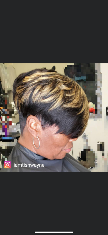 Partial quickweave &Cut