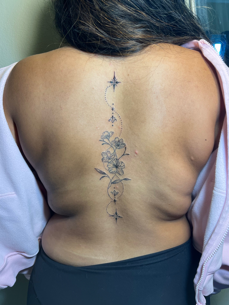SPINE TATTOO