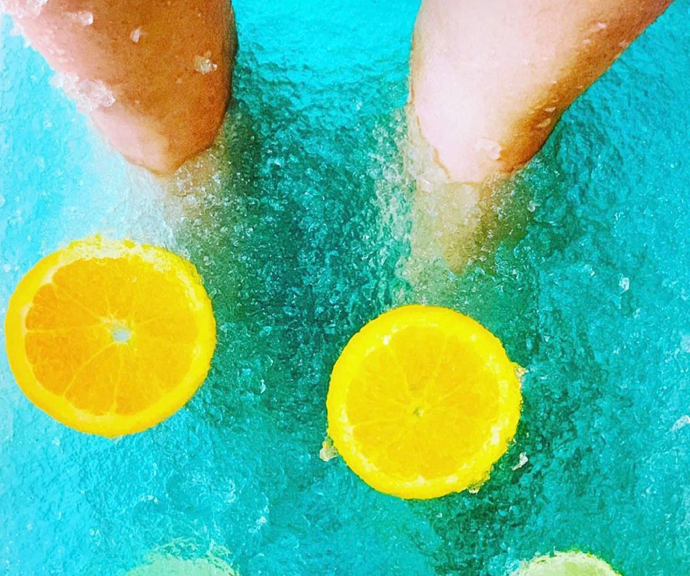 Citrus Jelly Bath Pedicure