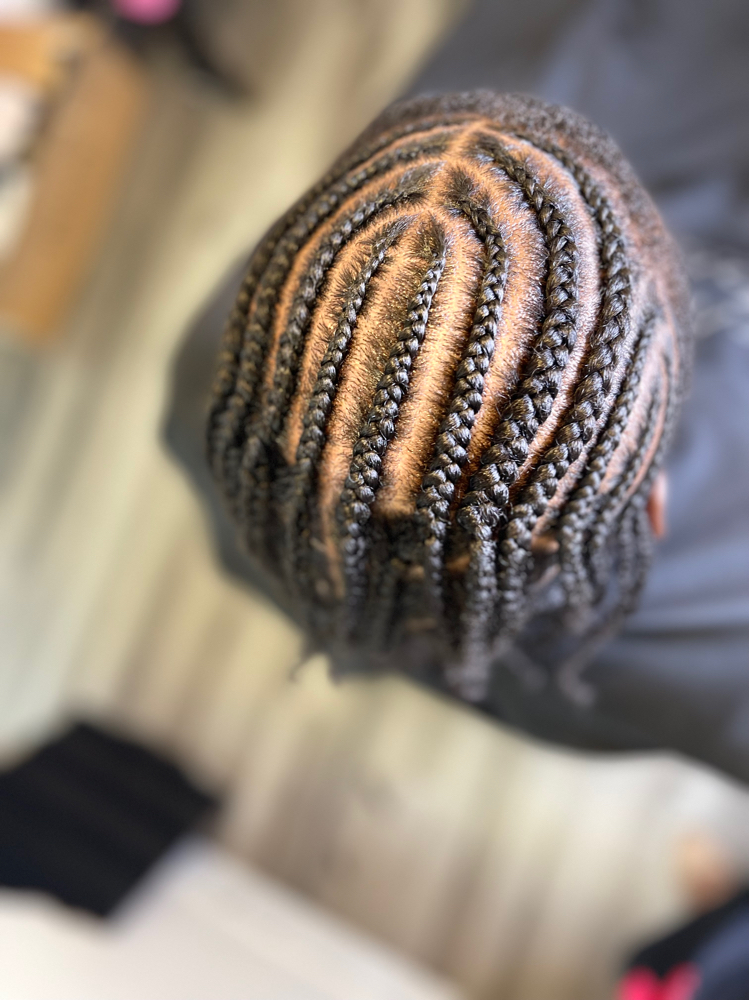 Mens Cornrows (No Designs)