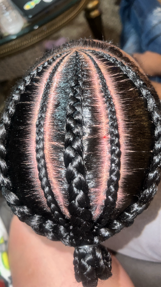 Men / Boys Stitch Braid Freestyle