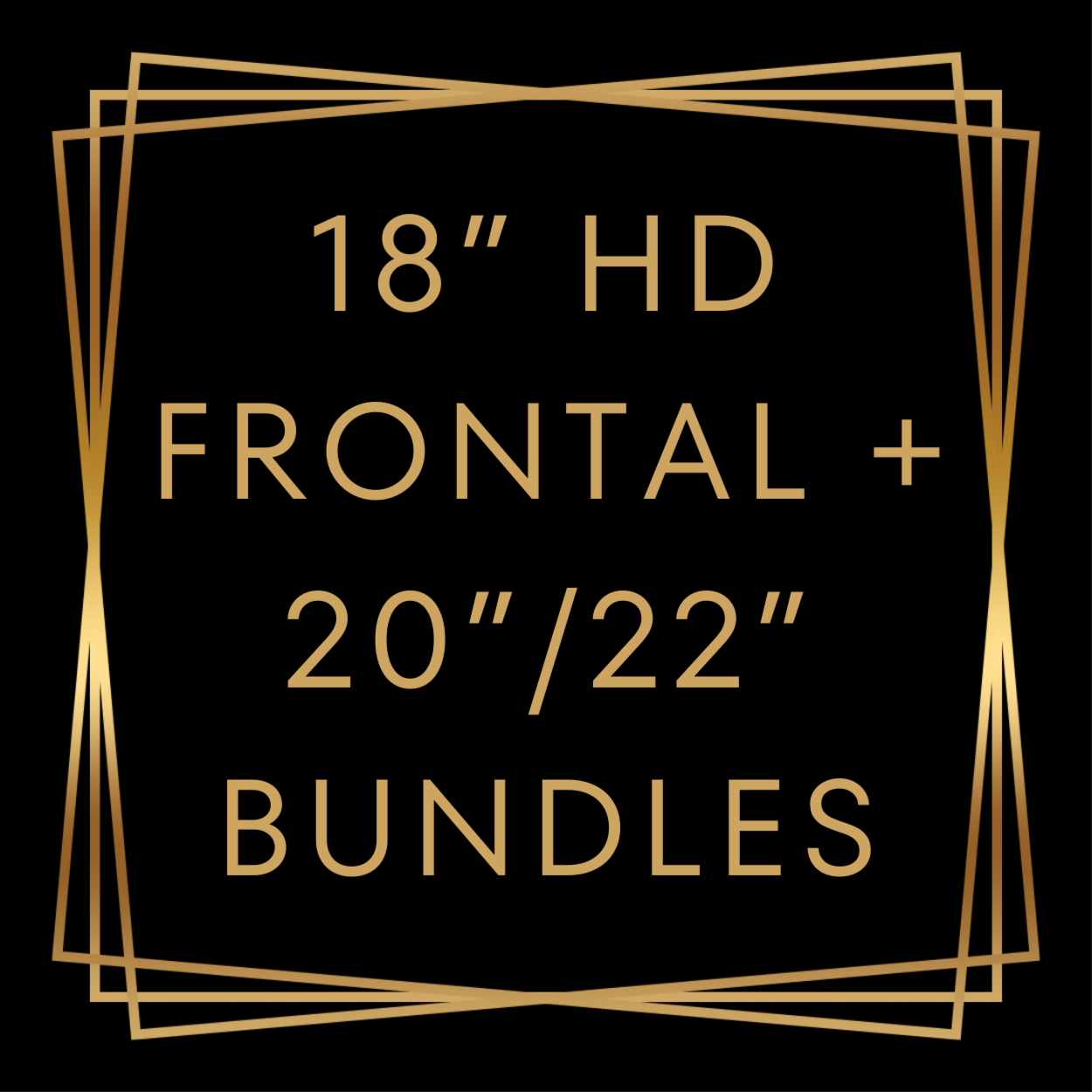 18” HD Frontal + 20”/22” Bundles at Hair By Sable Marie Studio in Saint Clair Shores, MI