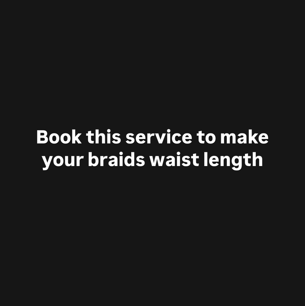 Waist Length at Slaid & Stitched in Arlington, TX