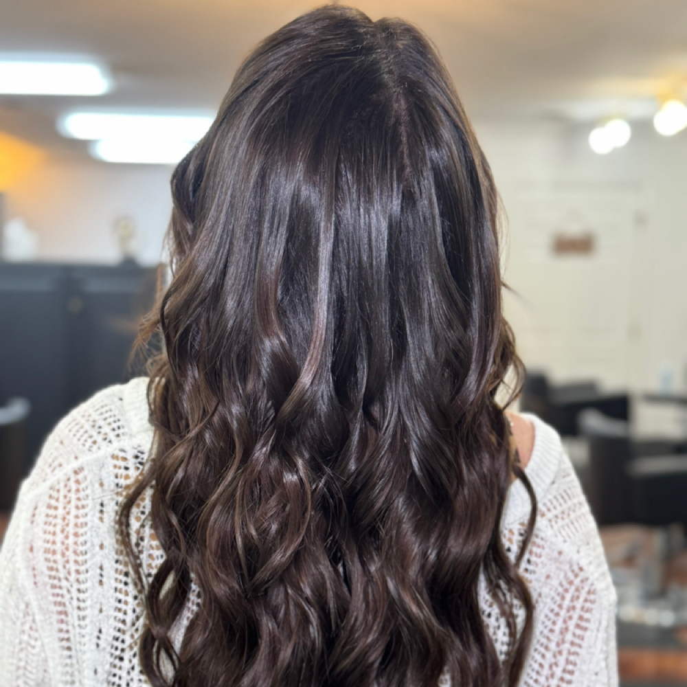 Gray Coverage (Root touchup) at styledbyemma.roaton in Myrtle, MS