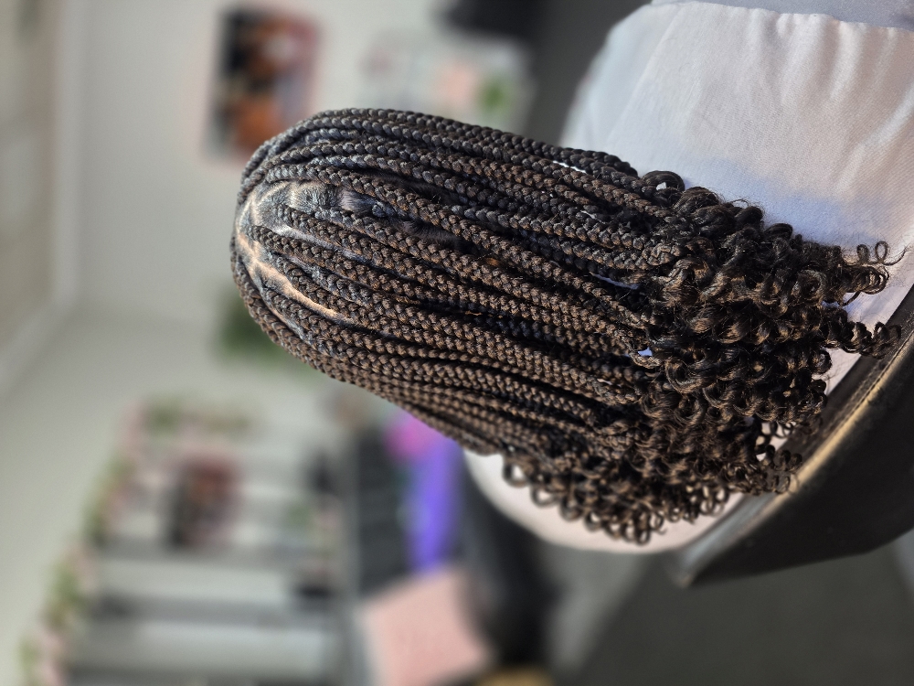 ✨️ Bob Knotless With Curls at AshleyC. Does My Hair in Lexington Park, MD