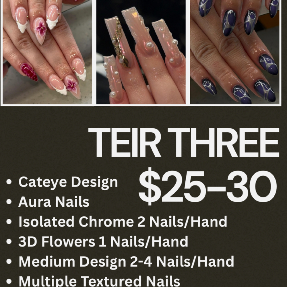 Nail Art Teir Three at Nails.dxx in Lansing, MI