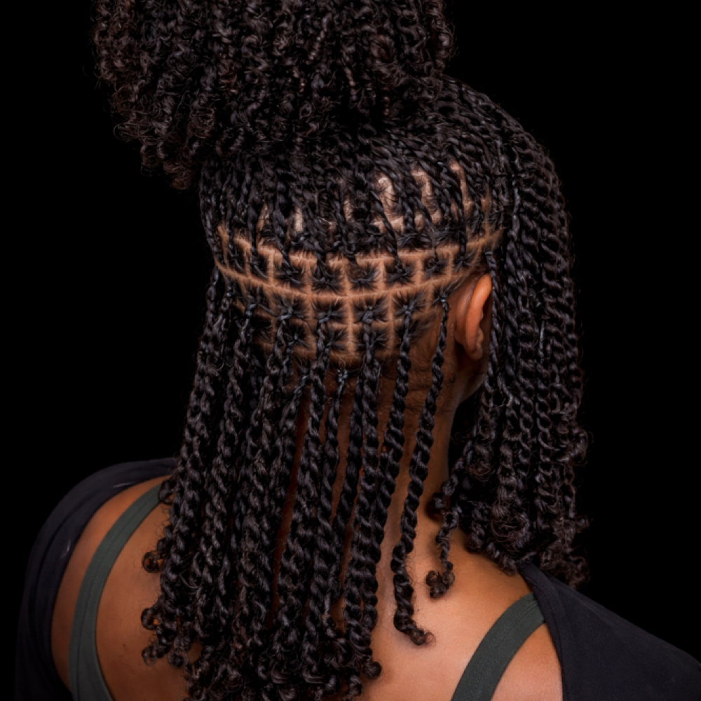Sculpted Two Strand Twists at Thairapy Collection in Washington, DC