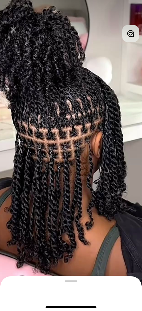 Afro Kinky Human Hair at Braid by helene in Virginia Beach, VA