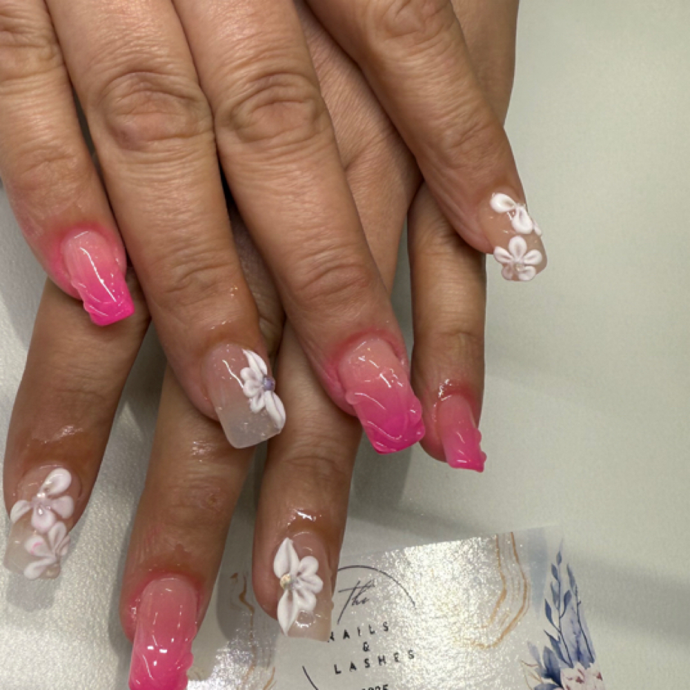 Acrylic Full Set at Nails and Lashes in Greenwood, SC