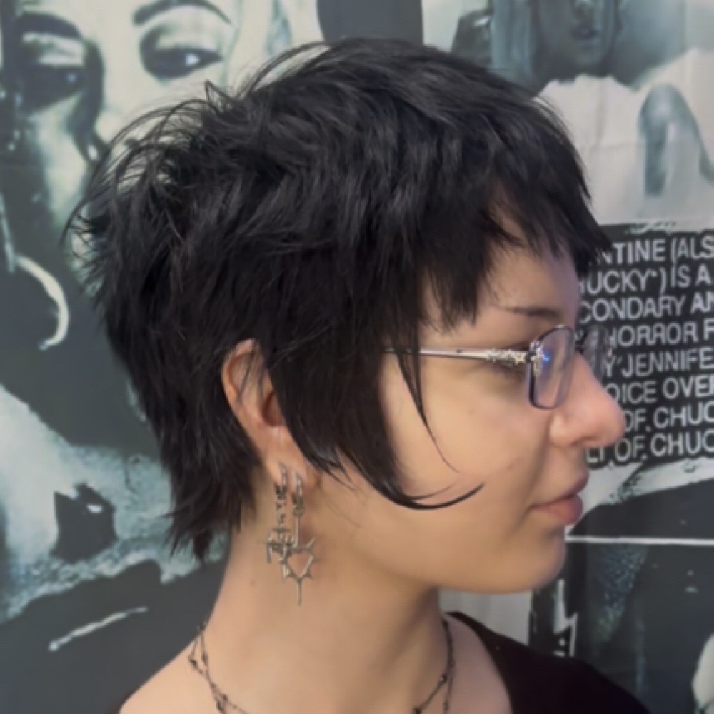 Extra Short Haircut With Alissa at Looks That Kill Salon in Houston, TX