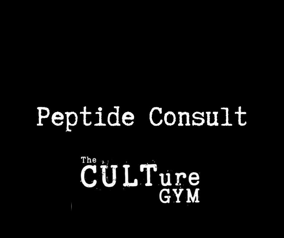 Peptide consult @The Culture