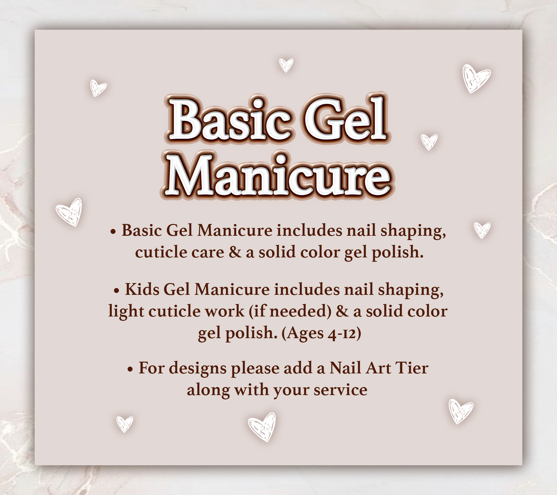 Basic Gel Manicure