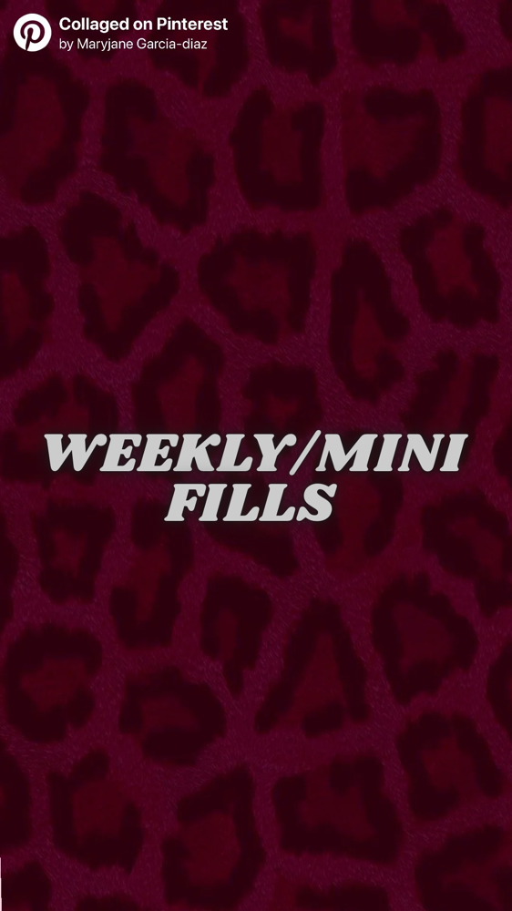 Weekly/Mini Lash Touch ups