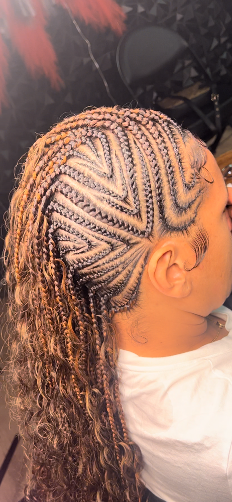 Boho Mohawk