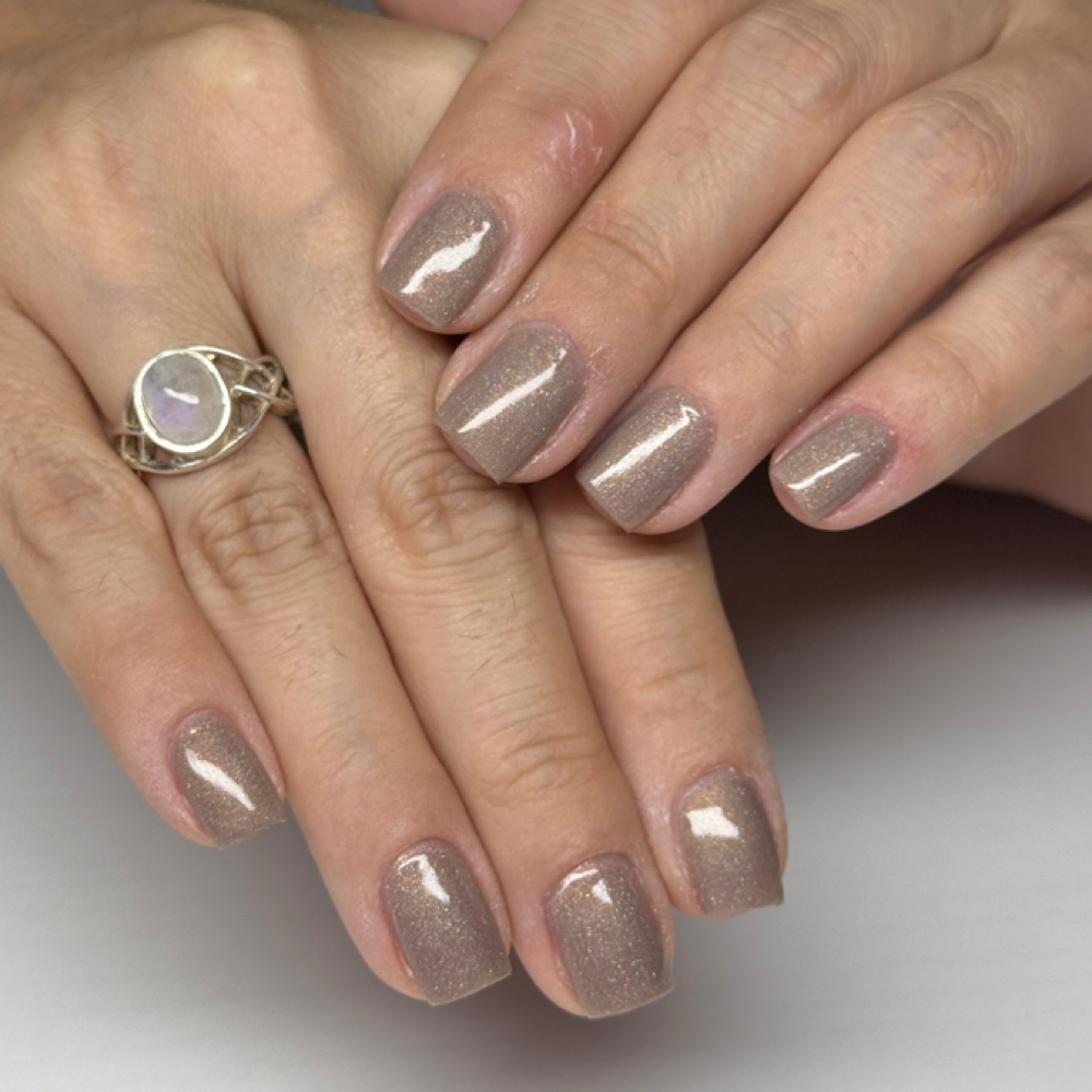 Regular Polish Mani at Gelledbykenn in Warren, OH