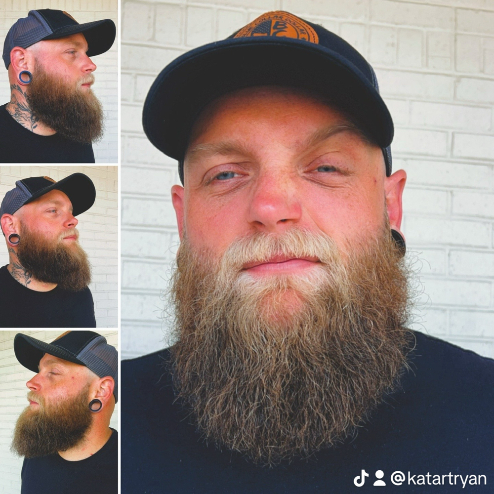 Beard/Mustache Cut/trim at The Kat’s Meow in Lenoir, NC