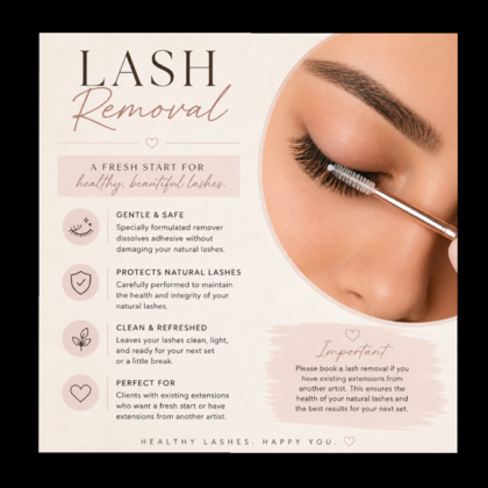 Lash Removal at Lashes By Liker in Austin, TX