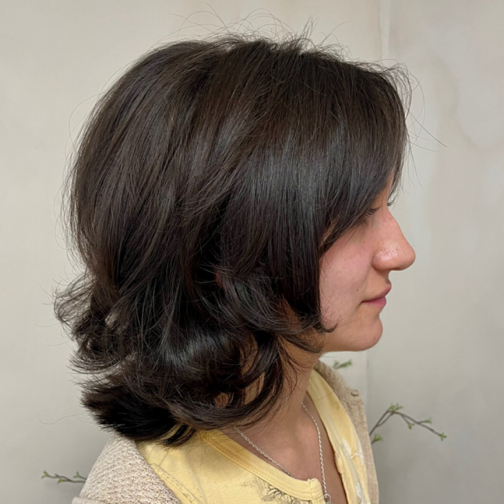 Short scissor cut at DyeHardCali in Alliance, OH