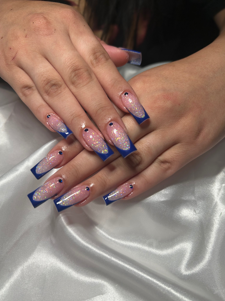 long length acrylic nails