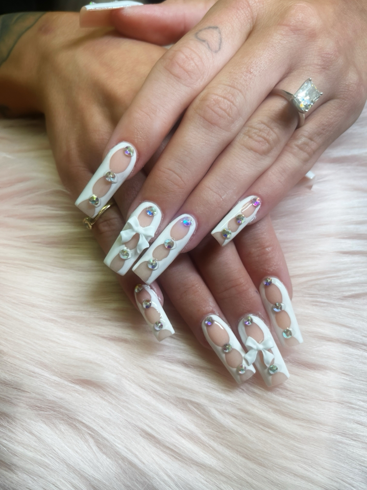 Long Acrylic Full Set