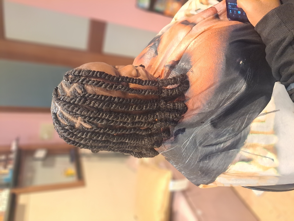 Bob Invisible Locs Without Hair