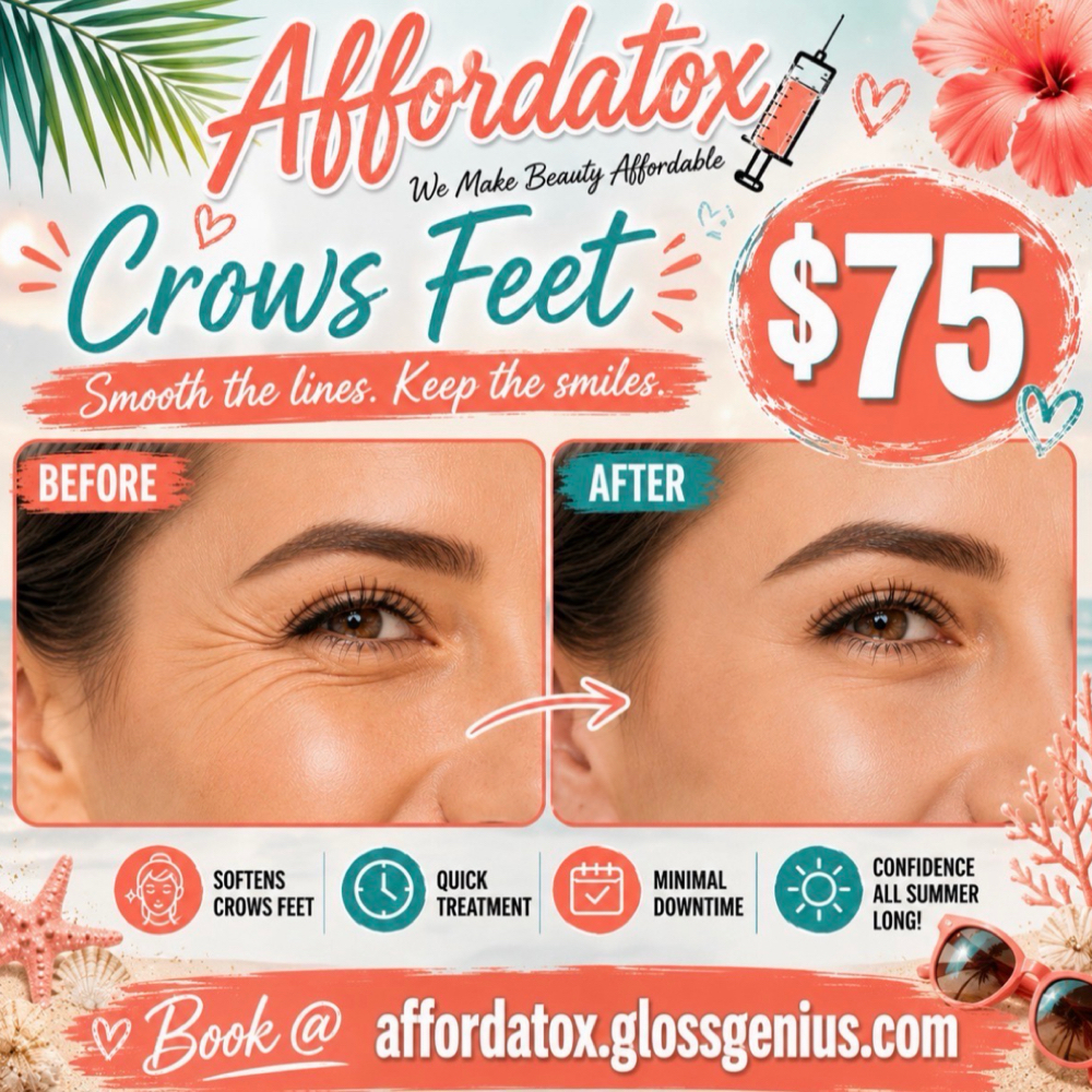 Crow’s Feet Tox at Affordatox in Middlesboro, KY