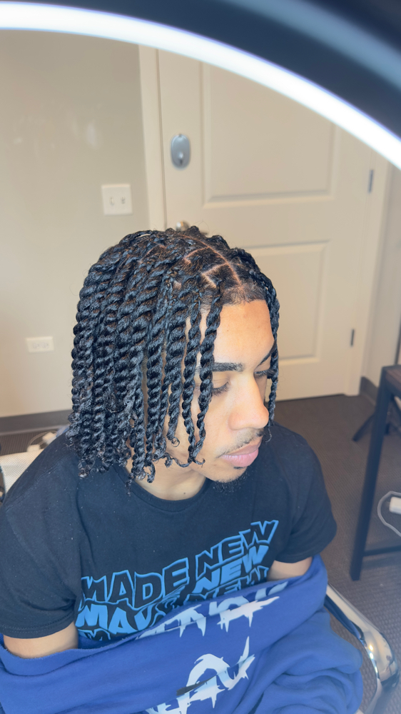 Men’s Twists at AC BRAIDING in Romeoville, IL
