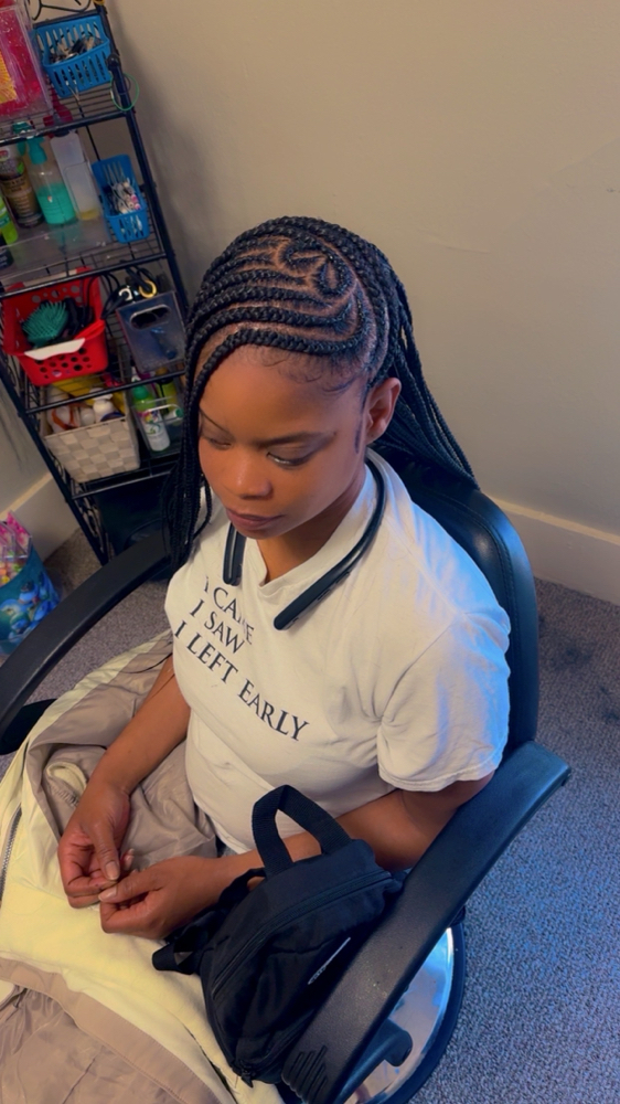 Half Lemonade/ Knottless -preteen at Hair By Niecey in Milwaukee, WI