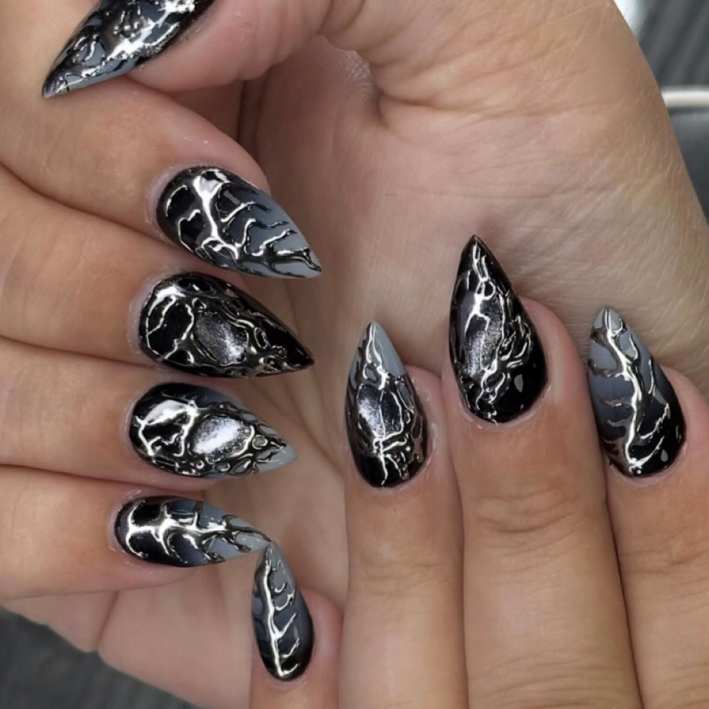 Tier 4 nail art at Nailed by Baley in Lancaster, OH