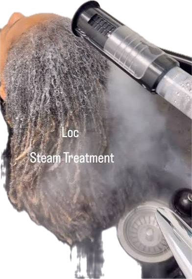 Steam Treatment at Loc’d In With Dej in Fayetteville, NC