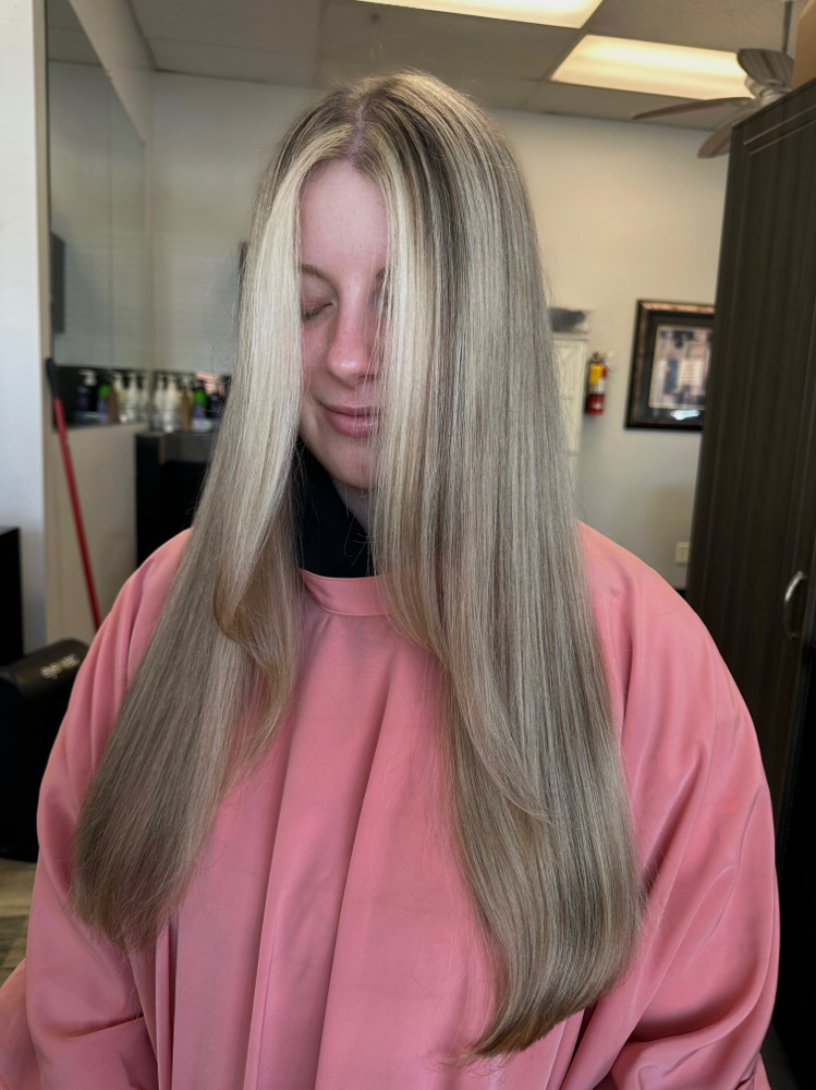 Face Frame Foils at Hair By Kenzie Leeanne in Clayton, CA