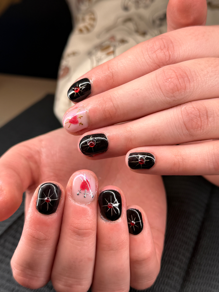 builder gel manicure🩷